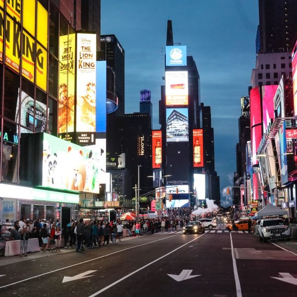 NEW YORK, NY, 26.05.2017 - TIMES-SQUARE - Vista da Times Square em New York neste domingo, 26. (Foto: Vanessa Carvalho/Brazil Photo Press)